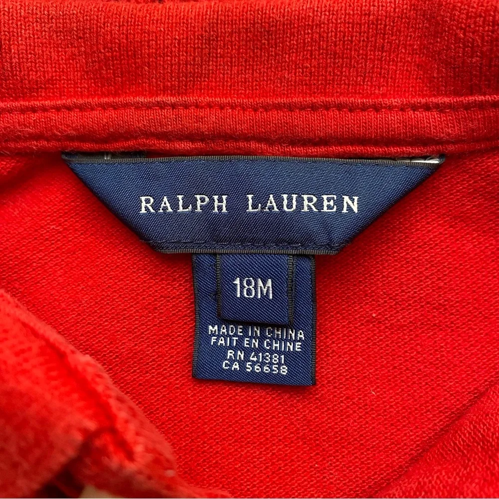 Ralph Lauren Bubble Pique Bear Dress